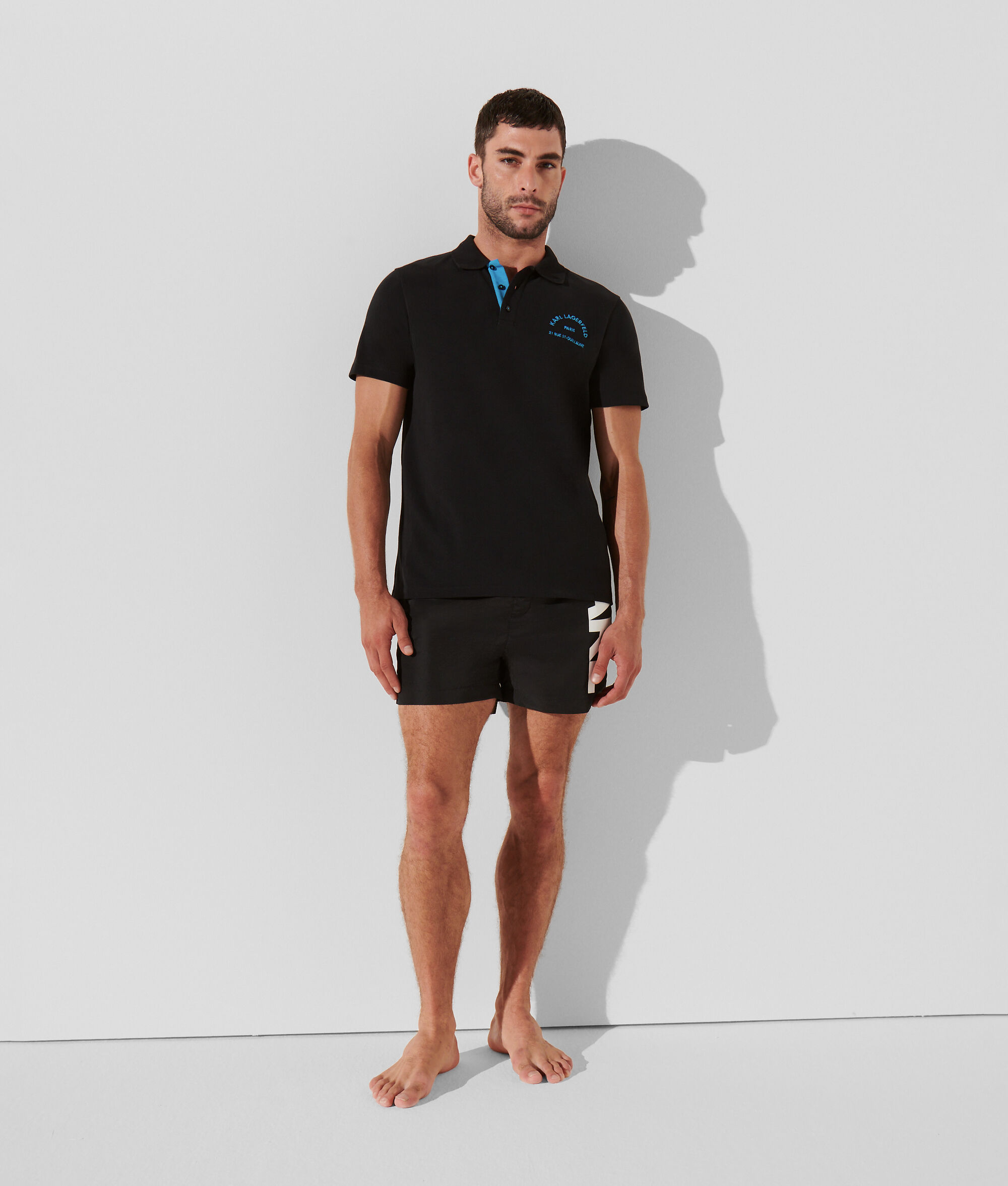 (image for) Refined RUE ST-GUILLAUME BEACH POLO SHIRT